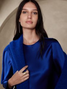 Abigail Silk Maxi Dress sold by GAP