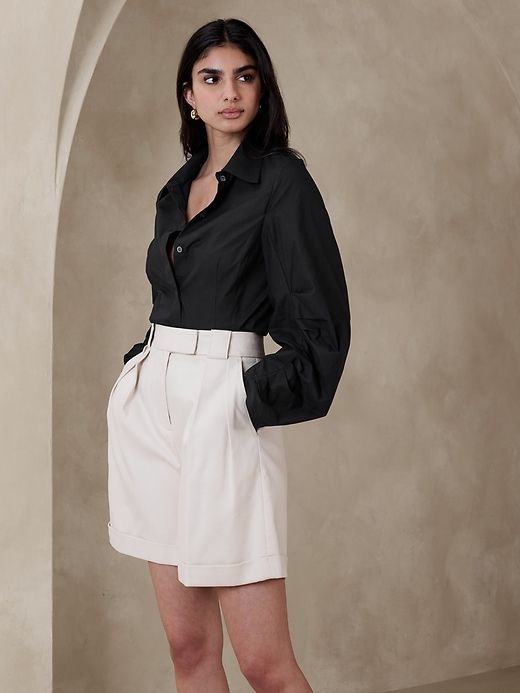 Lish Poplin Top sold by Banana Republic