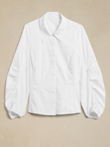 Lish Poplin Top sold by Banana Republic