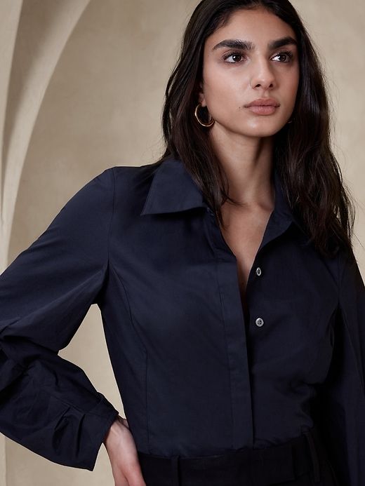 Lish Poplin Top sold by Banana Republic product image thumbnail 4