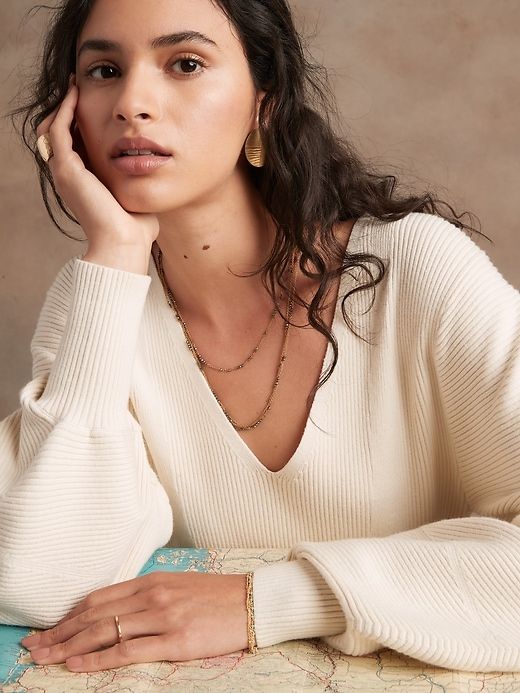 Delicate Strand Stone Necklace | Aureus + Argent sold by Banana Republic product image thumbnail 2