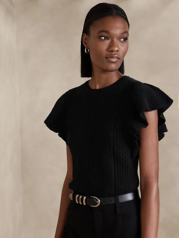 Junie Wool Sweater Top sold by GAP