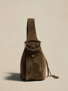 Ravello Suede Shoulder Bag sold by Banana Republic