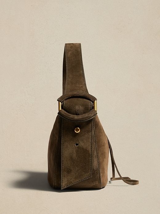Ravello Suede Shoulder Bag sold by Banana Republic product image thumbnail 3
