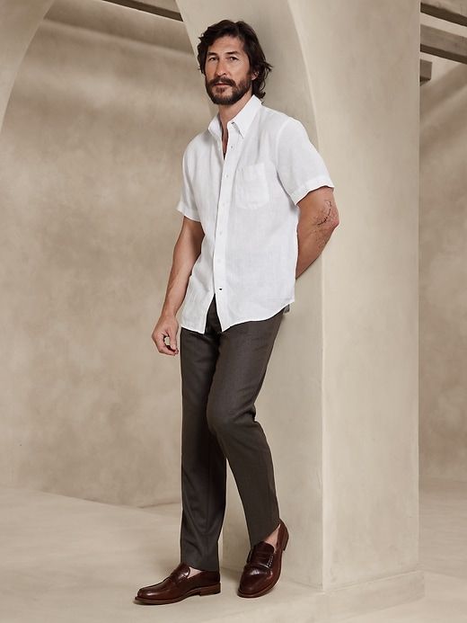 Castelletto Linen Shirt sold by Banana Republic
