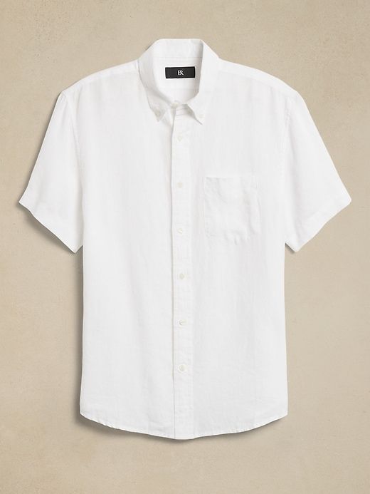 Castelletto Linen Shirt sold by Banana Republic product image thumbnail 2