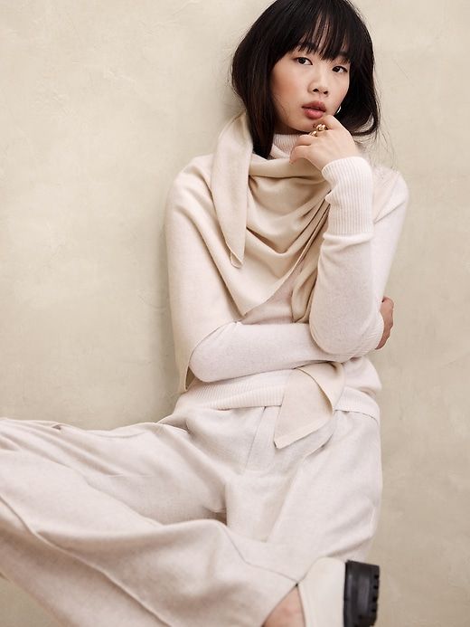 Elettra Cashmere Scarf sold by Banana Republic product image thumbnail 2