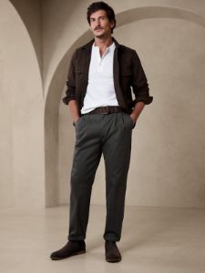 Soft Wash Henley T-Shirt sold by Banana Republic