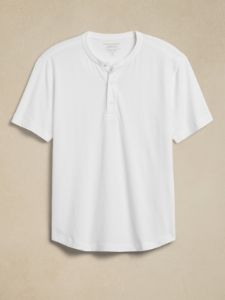 Soft Wash Henley T-Shirt sold by Banana Republic
