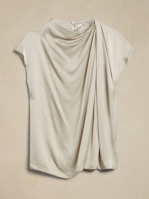Bahari Satin Top sold by Banana Republic product image thumbnail 5