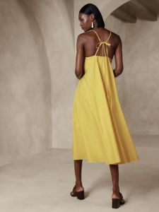 Dana Poplin Midi Dress sold by GAP