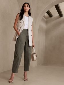 The Barrel Pant sold by Banana Republic