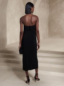 Lyonette Strapless Crepe Midi Dress sold by GAP