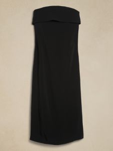 Lyonette Strapless Crepe Midi Dress sold by GAP