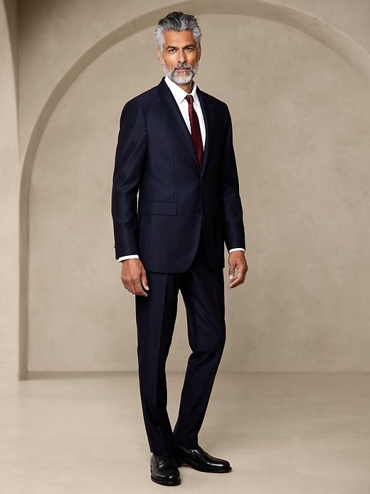 Signature Italian Hopsack Suit Pant sold by Banana Republic product image thumbnail 5