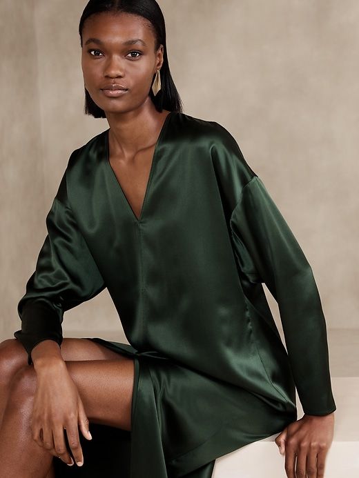 Dona Silk Maxi Dress sold by Banana Republic product image thumbnail 3