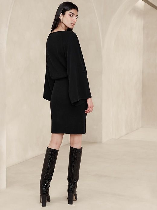 Bethel Merino-Cashmere Sweater Dress sold by Banana Republic product image thumbnail 2