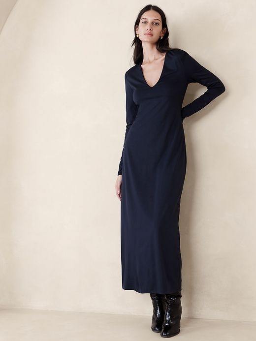 Lola Jersey Maxi Dress sold by Banana Republic