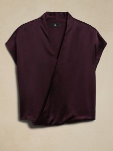 Poppy Satin Top sold by Banana Republic