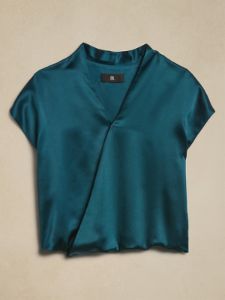 Poppy Satin Top sold by Banana Republic