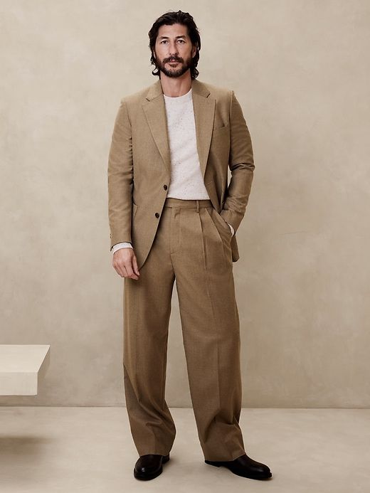 パンツ ULTERIOR STRIPE FLANNEL WIDE TROUSERS UJOH Chalk Stripe Belted Wide Pants - Altamira