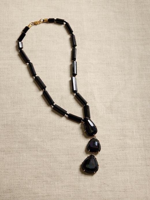 Rainbow Obsidian Necklace | Aureus + Argent sold by Banana Republic product image thumbnail 3