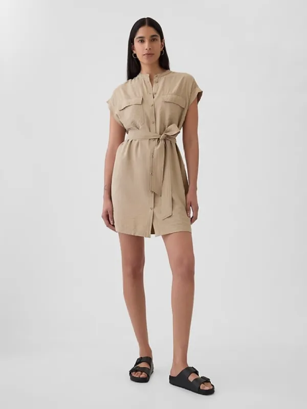 Utility Mini Shirtdress sold by GAP