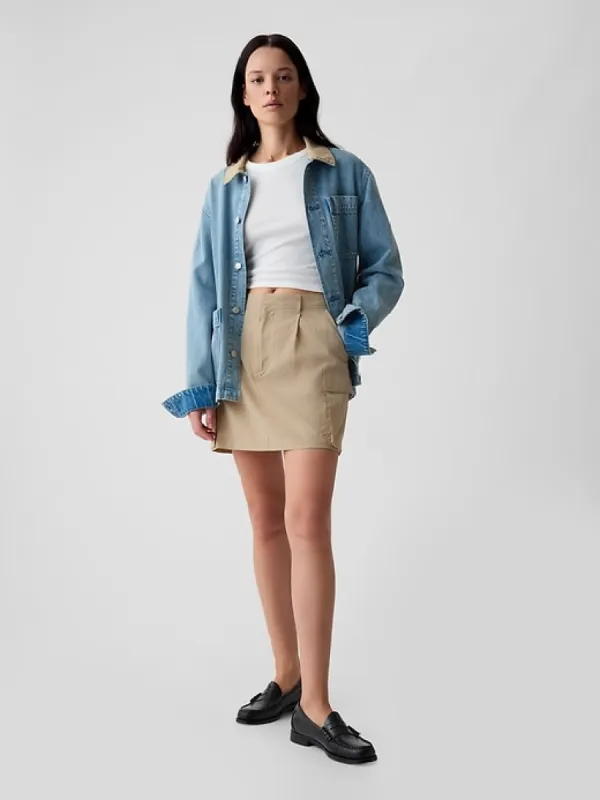 Utility Mini Skirt sold by GAP