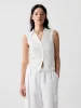 Modern Rib Cropped Polo Shirt sold by GAP
