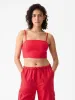 Linen-Cotton Ultra-Cropped Cami sold by GAP