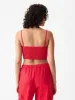 Linen-Cotton Ultra-Cropped Cami sold by GAP