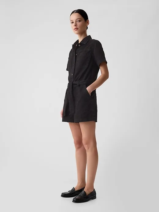 Utility Romper sold by GAP product image thumbnail 3