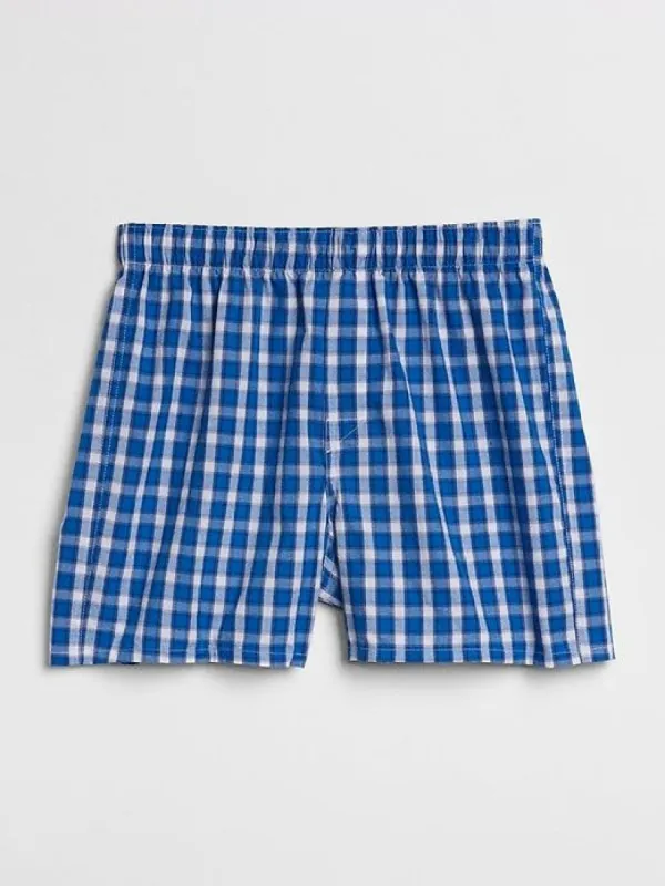4.5" Box Plaid Boxers sold by GAP