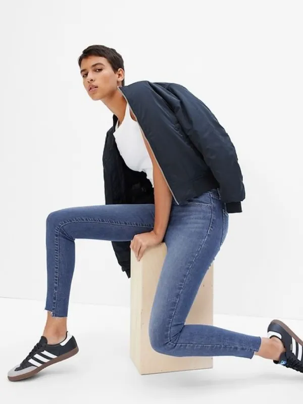 Mid Rise Universal Jeggings sold by GAP