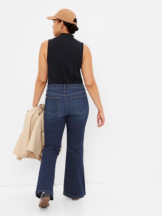 High Rise '70s Flare Jeans sold by GAP product image thumbnail 5