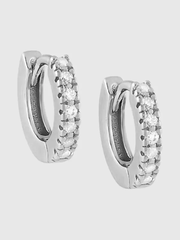 CZ Mini Huggie Earring sold by GAP