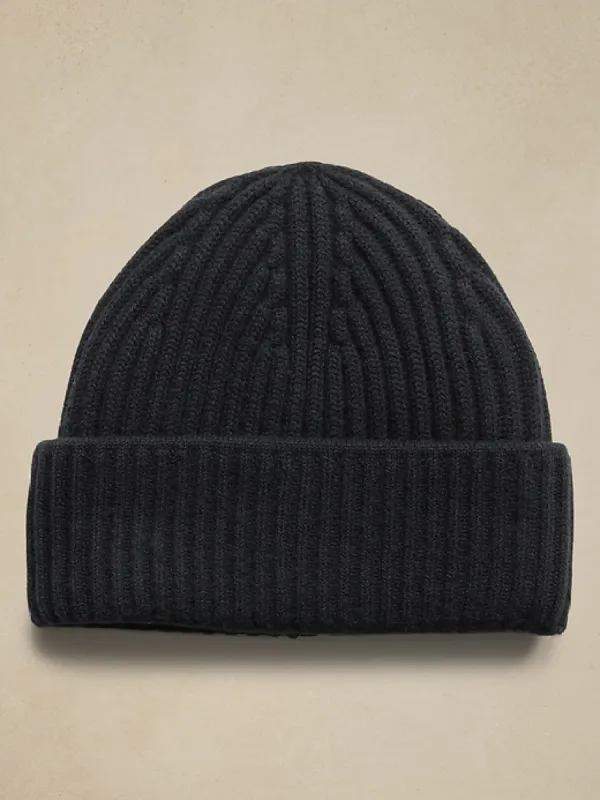 Jaime Wool-Cashmere Beanie sold by Banana Republic