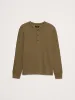 Slub Double-Knit Henley T-Shirt sold by Banana Republic