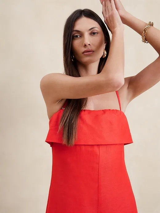 Onda Linen Jumpsuit sold by Banana Republic product image thumbnail 3