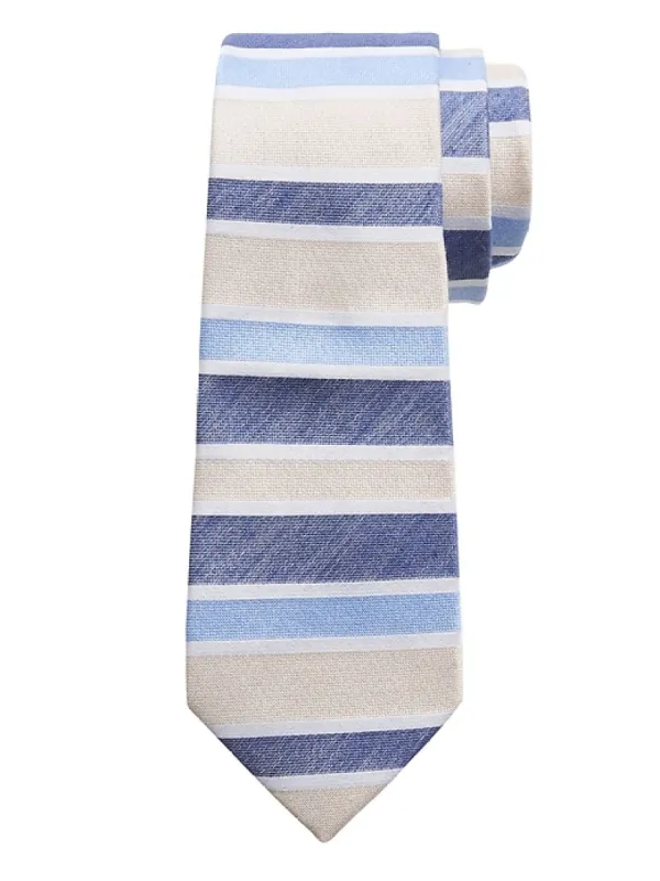 Silk-Cotton Stripes Tie sold by Banana Republic
