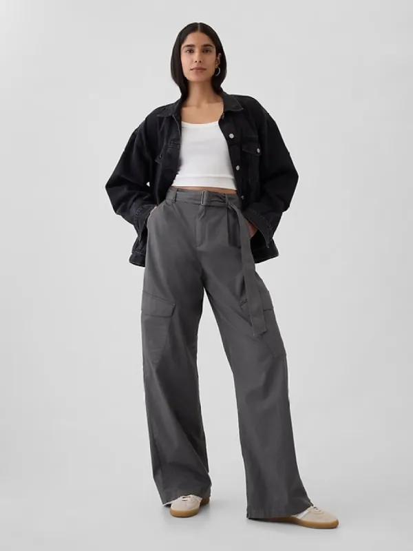 High Rise Cargo Baggy Trousers sold by GAP