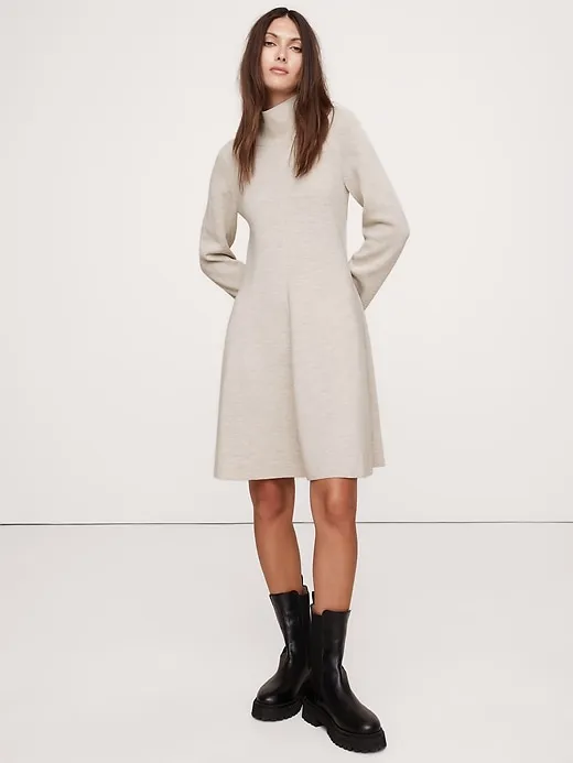 Merino Mini Sweater Dress sold by Banana Republic