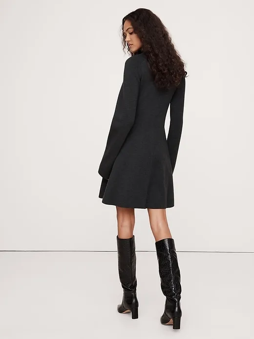Merino Mini Sweater Dress sold by Banana Republic product image thumbnail 2