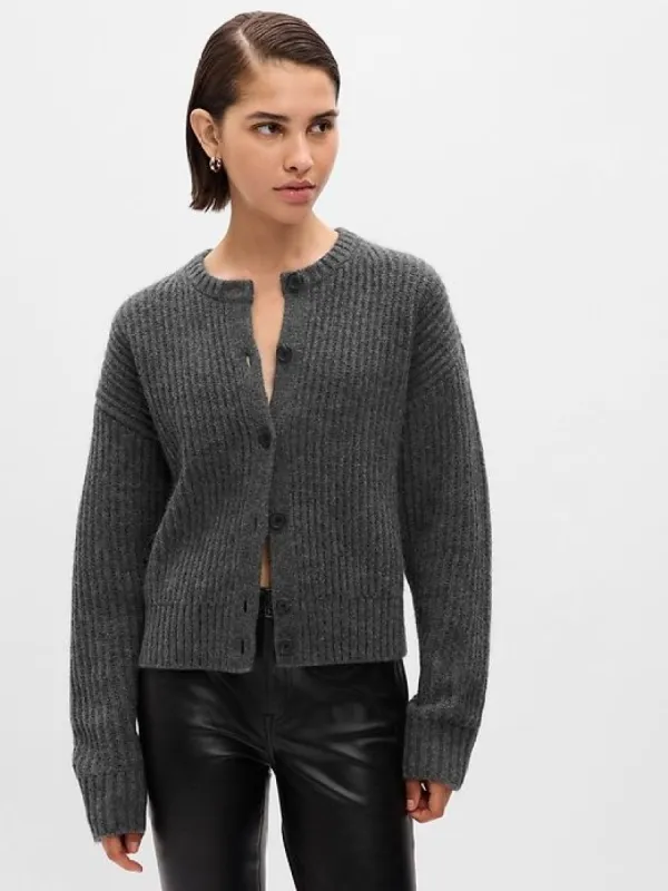 Shaker-Stitch Cardigan sold by GAP