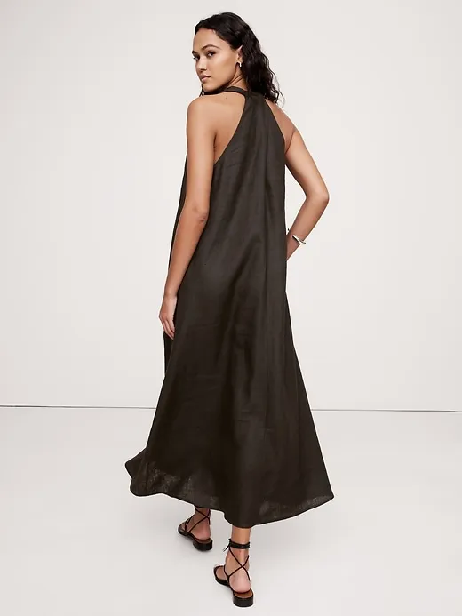 Pauline Linen Midi Dress sold by Banana Republic product image thumbnail 2