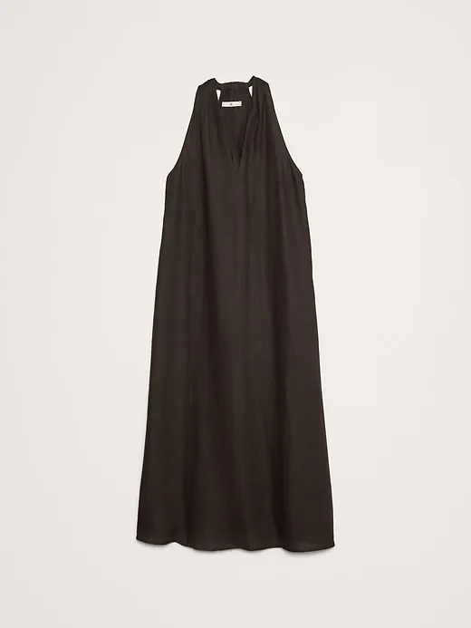 Pauline Linen Midi Dress sold by Banana Republic product image thumbnail 4