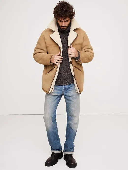 Shearling Rancher Jacket sold by Banana Republic