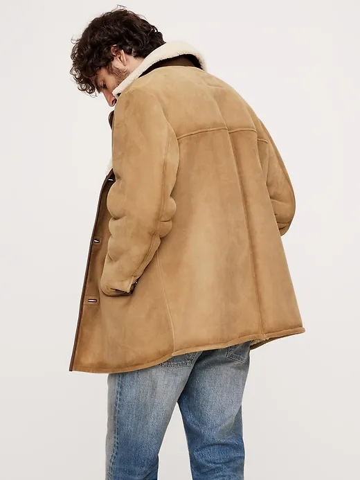 Shearling Rancher Jacket sold by Banana Republic product image thumbnail 2