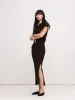 Wide Ribbed Knit Maxi Skirt sold by Banana Republic