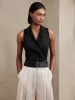 Linen Sleeveless Polo sold by Banana Republic